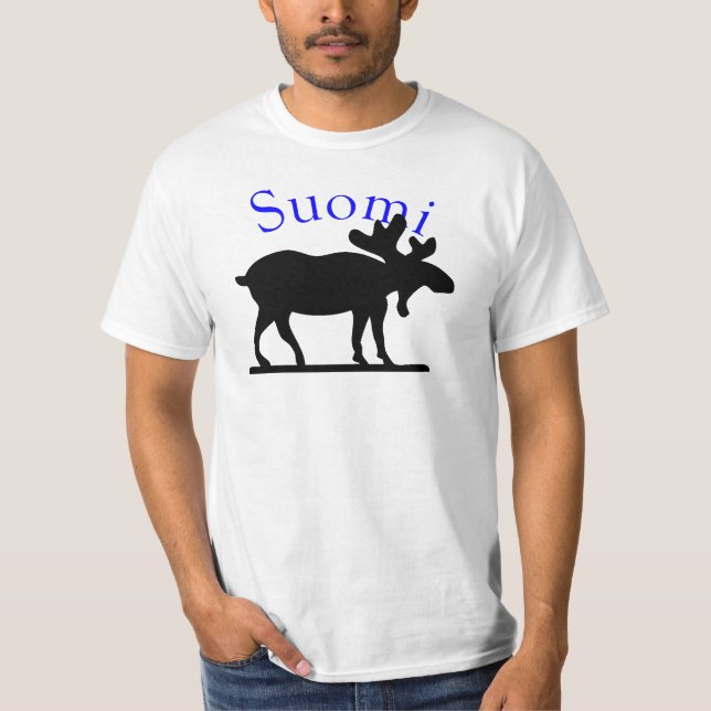 T-shirt Chemise Suomi Hirvi (Devant)