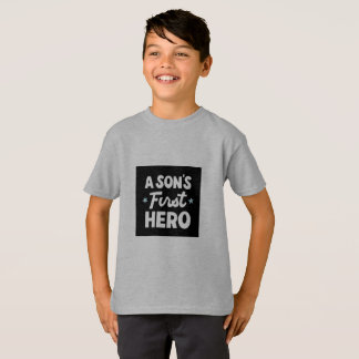 T-shirt chemise super héros pour enfants