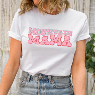 T-shirt Chemise Super Mountain Mama