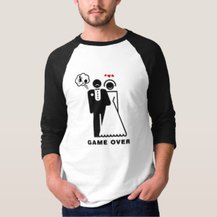 T-shirt Chemise sur- de marié d'équipe de jeu