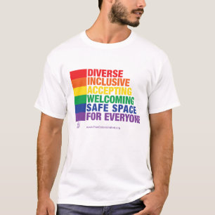 T-shirt Chemise sûre de l'espace par des couleurs vraies