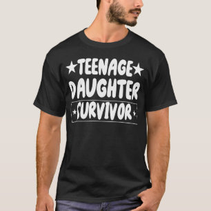 T-shirt Chemise survivante de fille adolescente drôle pour