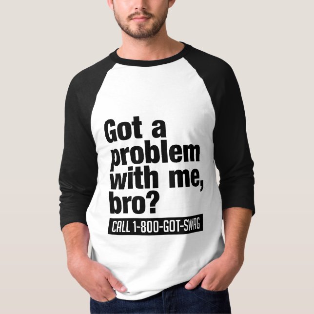 T-shirt Chemise SWAG - choisir style et couleur (Devant)
