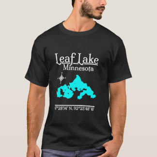 T-shirt Chemise T à manches longues Leaf Lake Minnesota