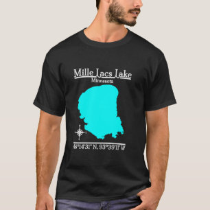 T-shirt Chemise T à manches longues Mille Lacs Lake Minnes