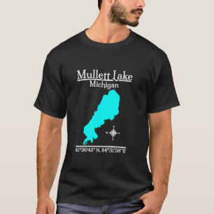 T-shirt Chemise T à manches longues Mullett Lake Michigan