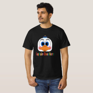 T-shirt Chemise T Captain Quaker Typographie