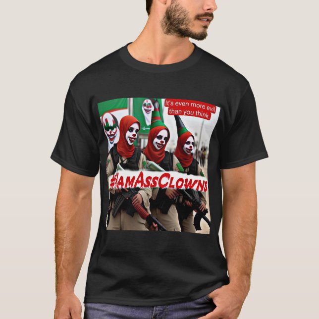 T-shirt Chemise T-Clowns de jambe (Devant)