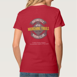 T-shirt Chemise T-Cou Premium pour femmes MTMRC, rouge