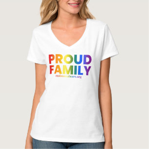 T-shirt Chemise T Cou T Famille Fière
