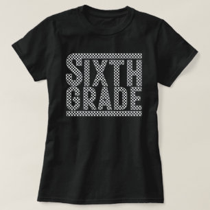 T-shirt Chemise T de professeur de 6e année, Chemise de si