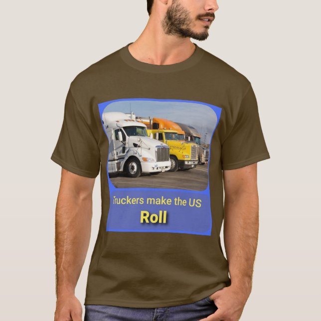 T-shirt Chemise T du camion (Devant)