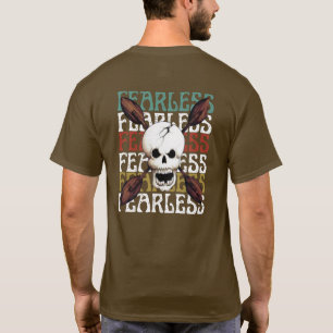 T-shirt Chemise T Fearless Skull Paddler