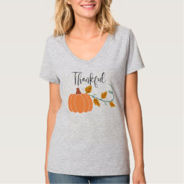 T-shirt Chemise T-Gratitude De La Récolte