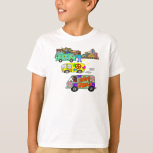 T-shirt Chemise T Hippie pour enfants