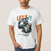 CHEMISE T HOMME LET'S GOO LEÇONS APPRISES VALEUR