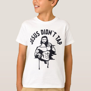 T-shirt Chemise T Jesus Christ Jesus n'a pas abandonné Mma