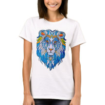 Chemise T Mandala Lion