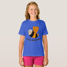 Chemise T pour enfants avec Abee Graphic