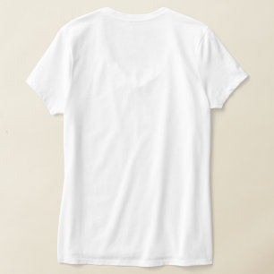 T-shirt Chemise T pour femmes à col en V
