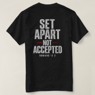 T-shirt Chemise T Romans 12:2