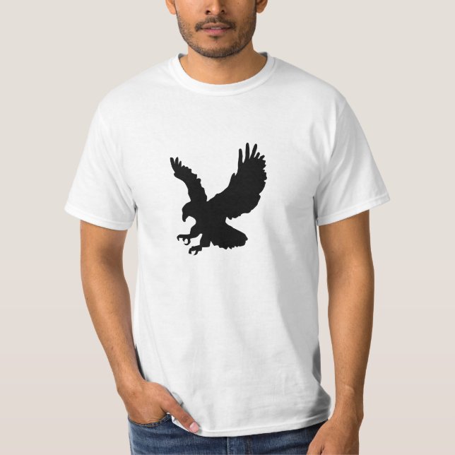 T-shirt Chemise T Silhouette Eagle (Devant)