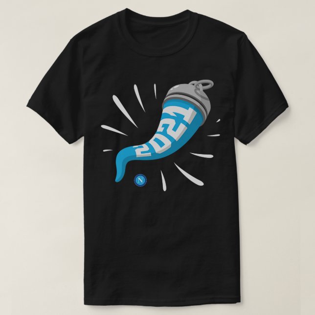 T-shirt Chemise T spéciale SSC Napoli 2021 Premium (Design devant)