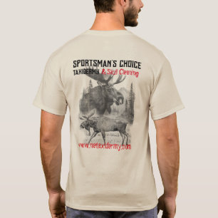 T-shirt Chemise T Sportif Choix de Taxidermie Élan