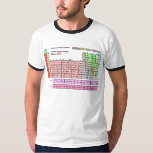 T-shirt Chemise "Tableau périodique des éléments"