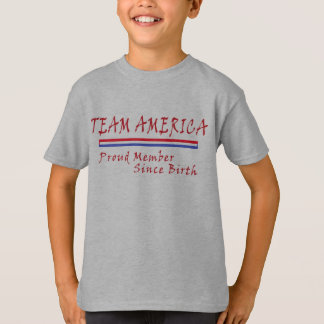 T-shirt Chemise Team America 3 pour enfants