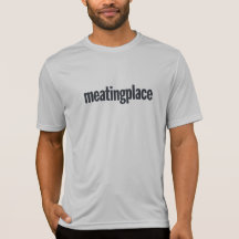 Chemise technique de logo de Meatingplace