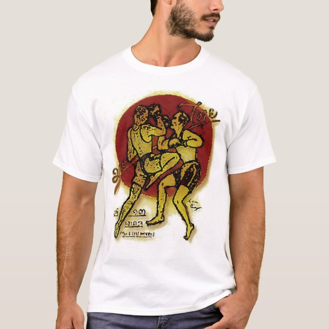 T-shirt Chemise thaïlandaise de Muay (Devant)
