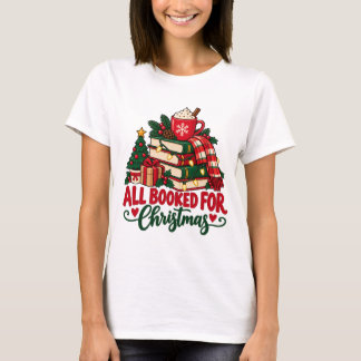 T-shirt Chemise Tout Réservé Pour Noël, Bibliothécaire Ens