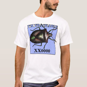 T-shirt Chemise trackable d'insecte de voyage