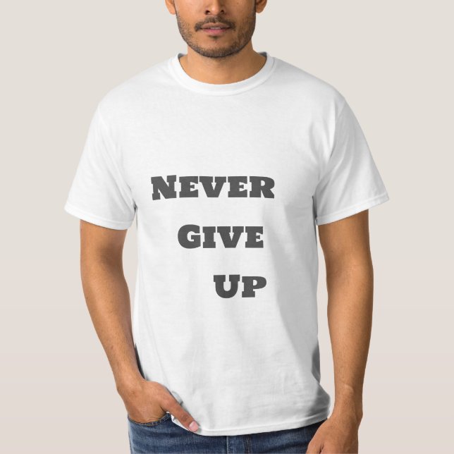 T-shirt Chemise tranchée avec texte imprimé (Devant)
