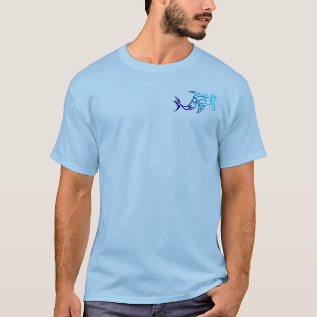 T-shirt Chemise tribale de requin de poisson-marteau des (Devant)