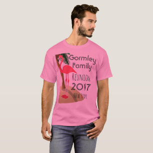 T-shirt Chemise tropicale de la Réunion de famille de