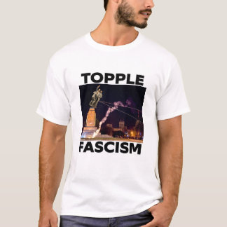 T-SHIRT CHEMISE "TRUMP "RENVERSEZ LE FASCISME""