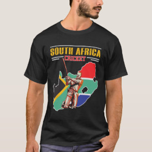 T-shirt Chemise Tsman sud-africaine - Cricket C Afrique du