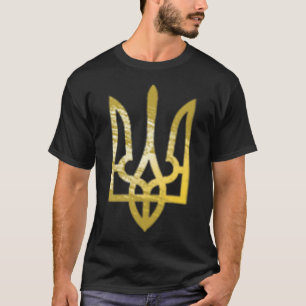 T-shirt Chemise Ukraine Trident Tryzub Zelensky Militaire 