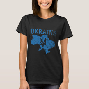T-shirt Chemise Ukraine Zelensky Ukrainien Tryzub Patrioti