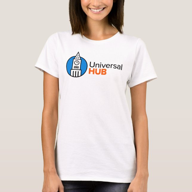 T-shirt Chemise universelle de logo de hub (Devant)