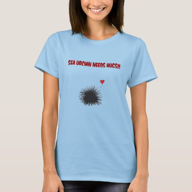 T-shirt Chemise Urchine Hug-A-Sea (Devant)