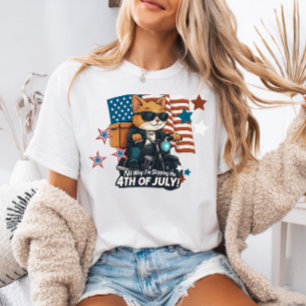 T-shirt Chemise USA 4 juillet, Cadeau Patriotique pour Ell
