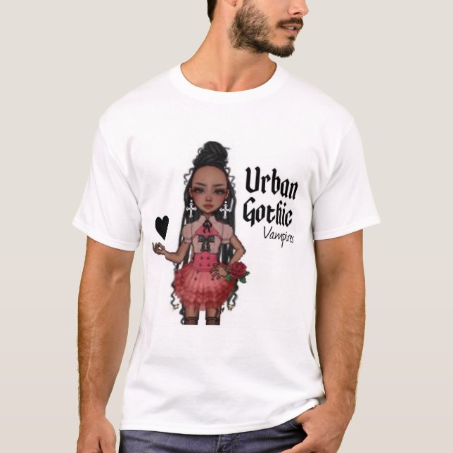 T-shirt Chemise vampires gothique urbaine 3 (Devant)