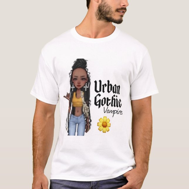T-shirt Chemise vampires gothique urbaine 5 (Devant)