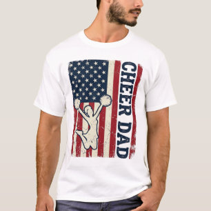 T-shirt Chemise vectorielle drapeau américain patriotique