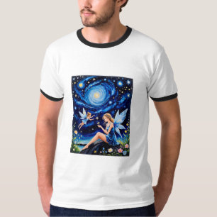 T-shirt Chemise velue étoilée en gros