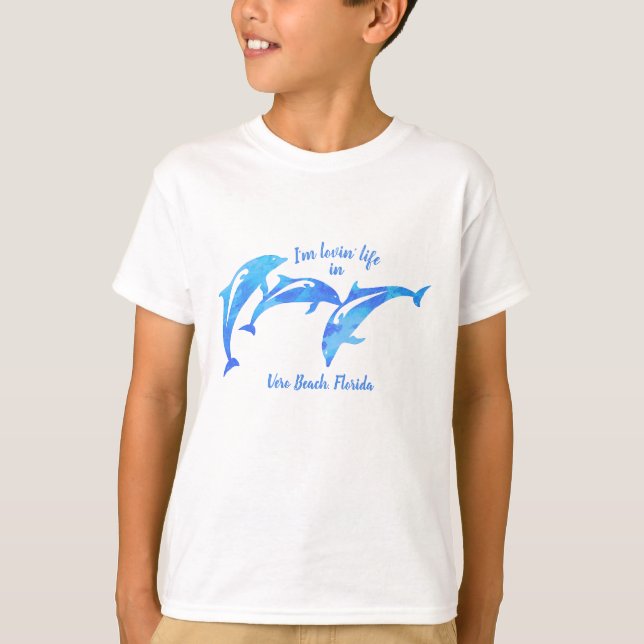 T-shirt Chemise Vero Beach Florida (Devant)