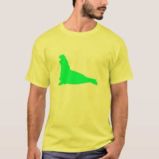 T-shirt Chemise verte de l'éléphant